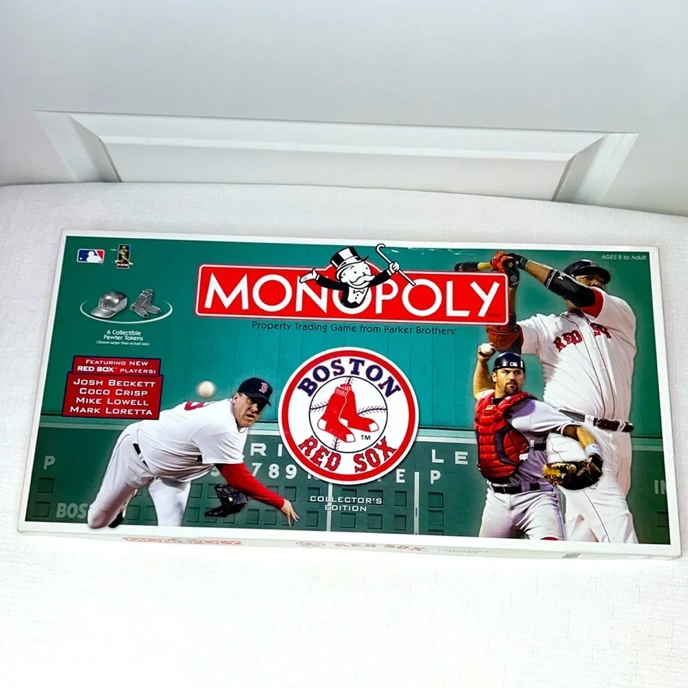 MONOPOLY Boston Red Sox 2004 World Series Champions, Plus Bonus Pewter Token ⚾️